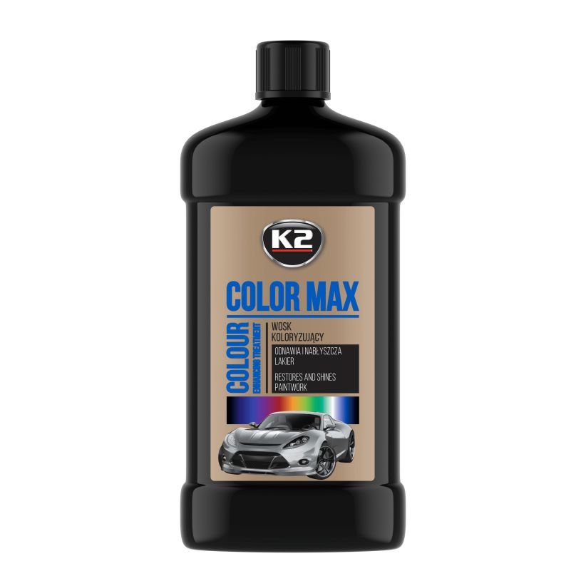 K2 შავი ფერის  საღებავის აღმდგენი ვაქსი color max